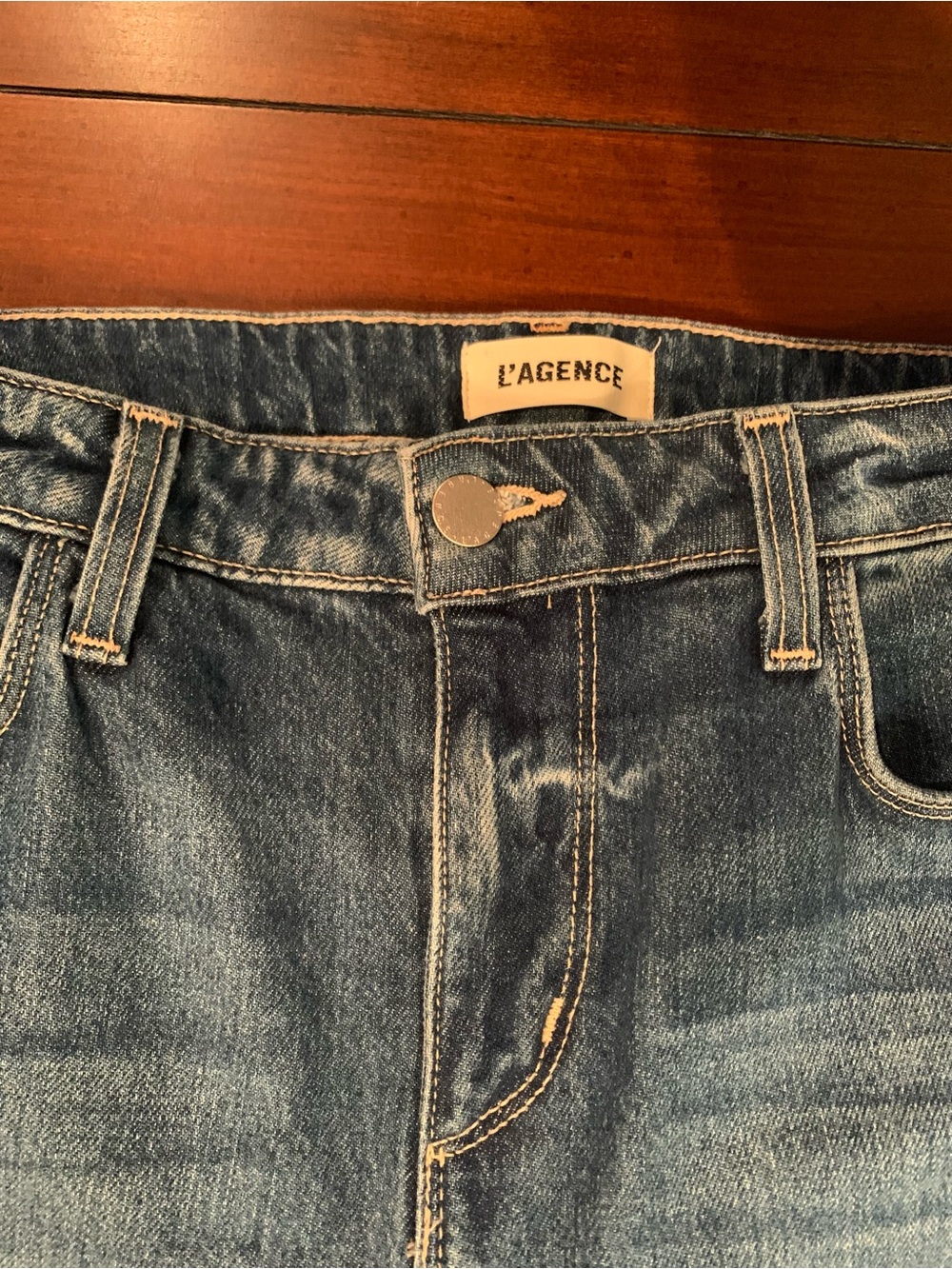 L'AGENCE Blue Wide-Leg Crop Jeans size 30 💙💙💙💙💙💙💙
